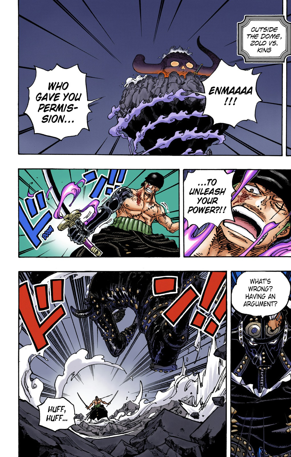 One Piece Digital Colored Chapter 1033 image 02